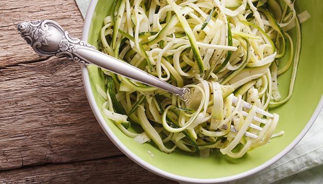 receta espaguetis de verduras